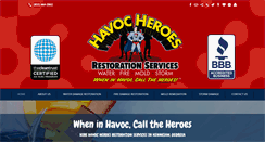 Desktop Screenshot of havocheroes.com